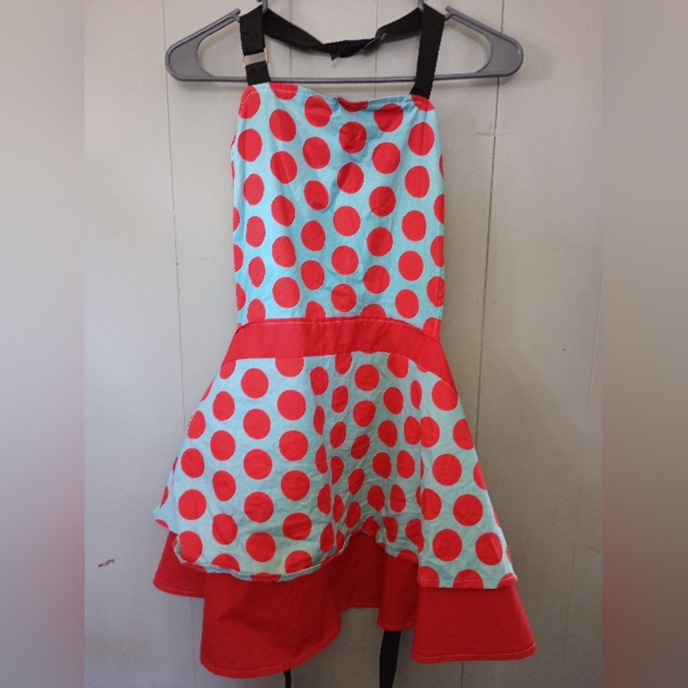 NWOT Polka Dot Apron